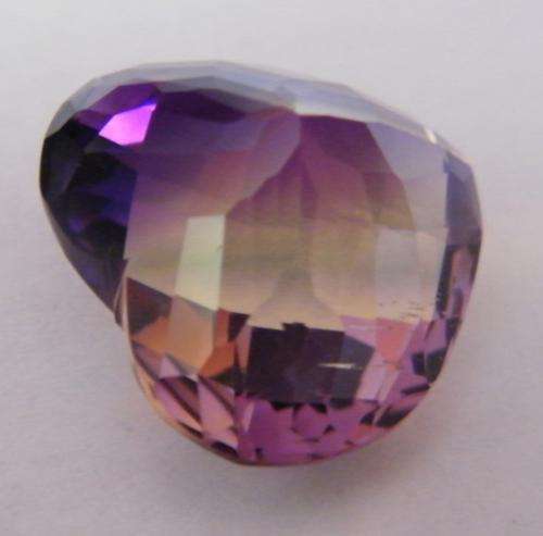 19.70  CARAT HEART FACET AMETRINE