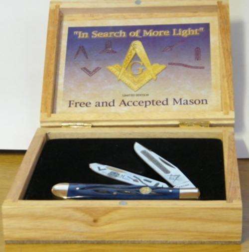 FROST CUTLERY: MASONIC TRAPPER KNIFE LIMITED EDITION