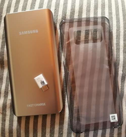SAMSUNG GALAXY S8 BATTERY PACK, COVER & SCREEN PROTECTOR