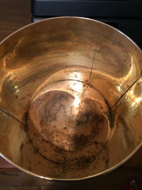 18th Century Mahogany Brass Bound Wine Cooler