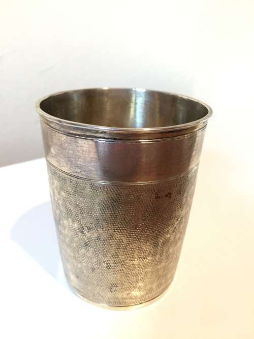 An important German 17th century silver-gilt beaker, Augsburg 1690 - 1695