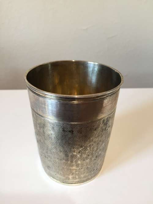 An important German 17th century silver-gilt beaker, Augsburg 1690 - 1695