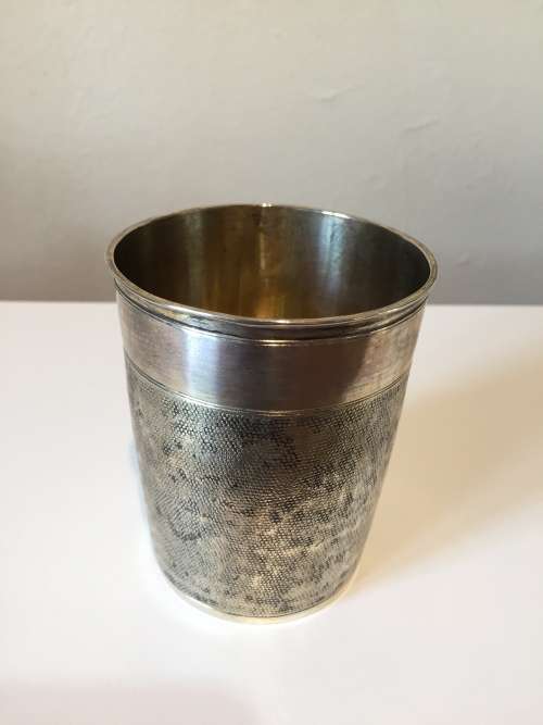 An important German 17th century silver-gilt beaker, Augsburg 1690 - 1695