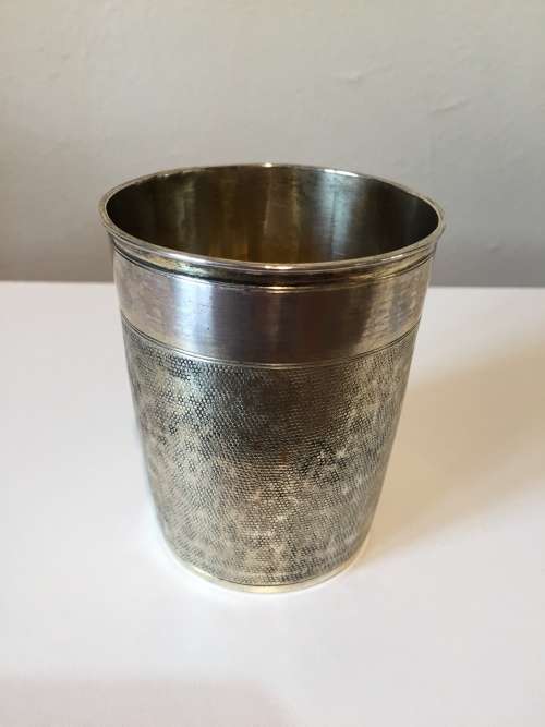 An important German 17th century silver-gilt beaker, Augsburg 1690 - 1695