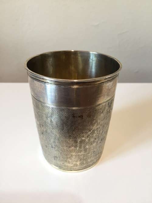 An important German 17th century silver-gilt beaker, Augsburg 1690 - 1695