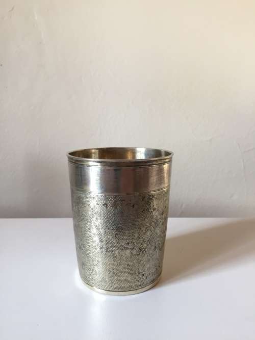 An important German 17th century silver-gilt beaker, Augsburg 1690 - 1695