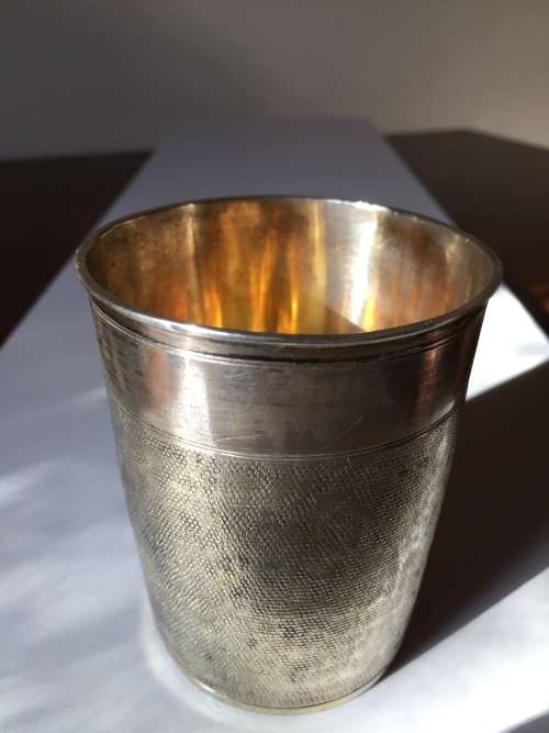 An important German 17th century silver-gilt beaker, Augsburg 1690 - 1695