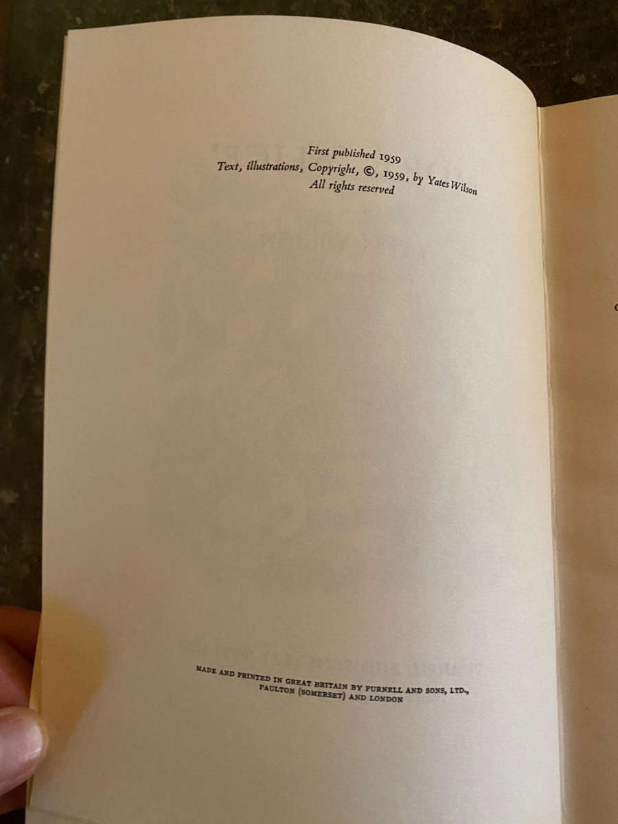 MORE `ALICE` Wilson, YATES (After Lewis Carroll) 1959 First Edition