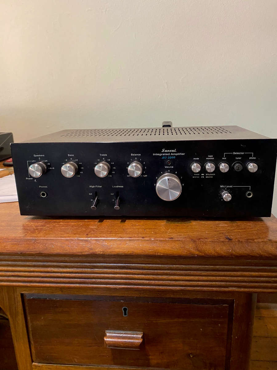 Sansui Intergrated Amplifier AU-3900 (not working)
