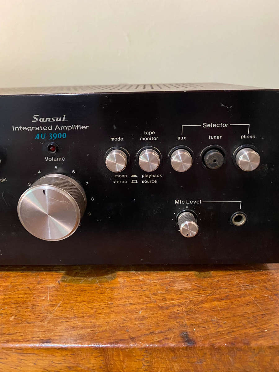 Sansui Intergrated Amplifier AU-3900 (not working)