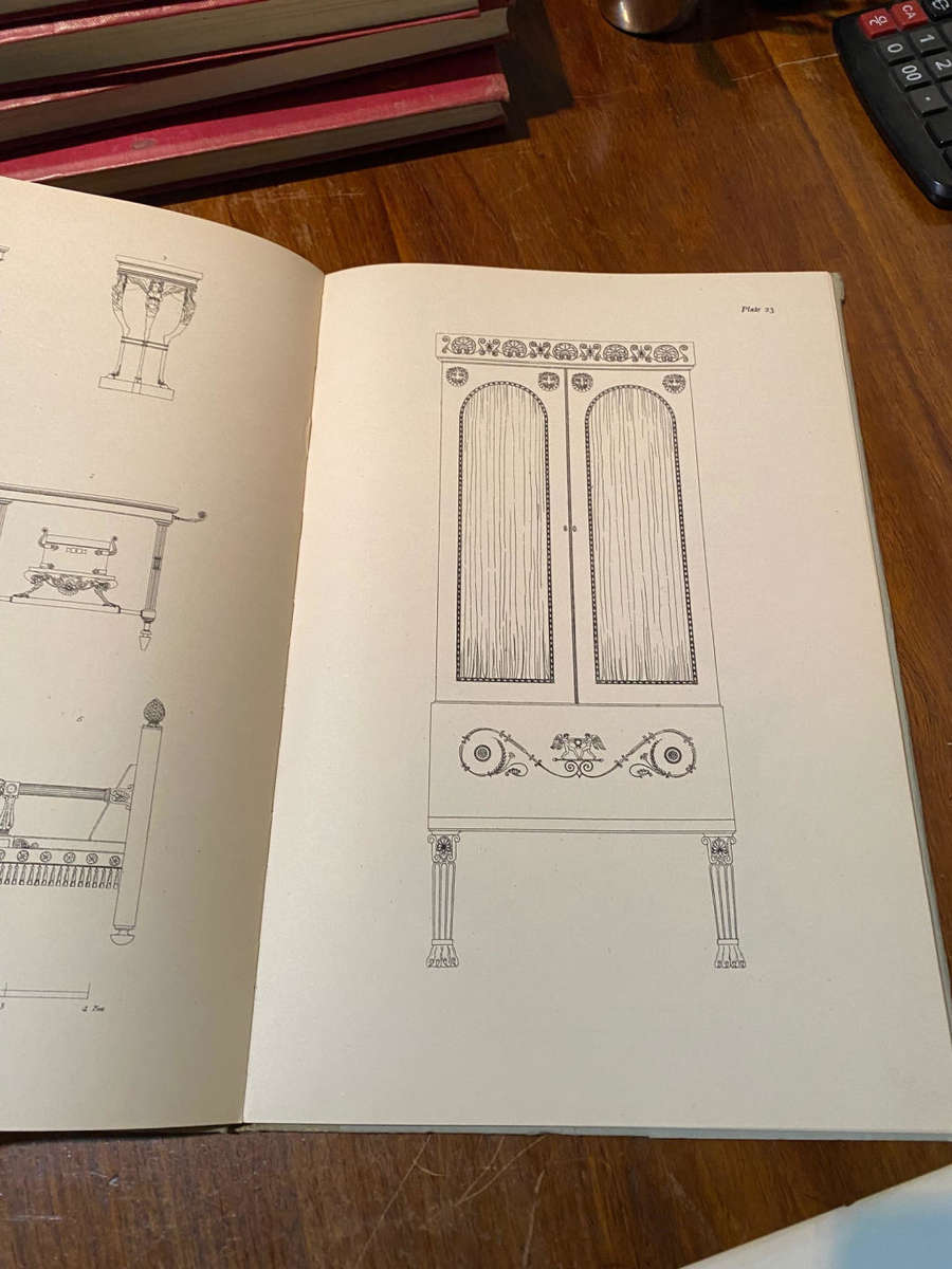 Household Furniture and Interior Decoration. Executed from the designs by Thomas Hope. HOPE, 1946