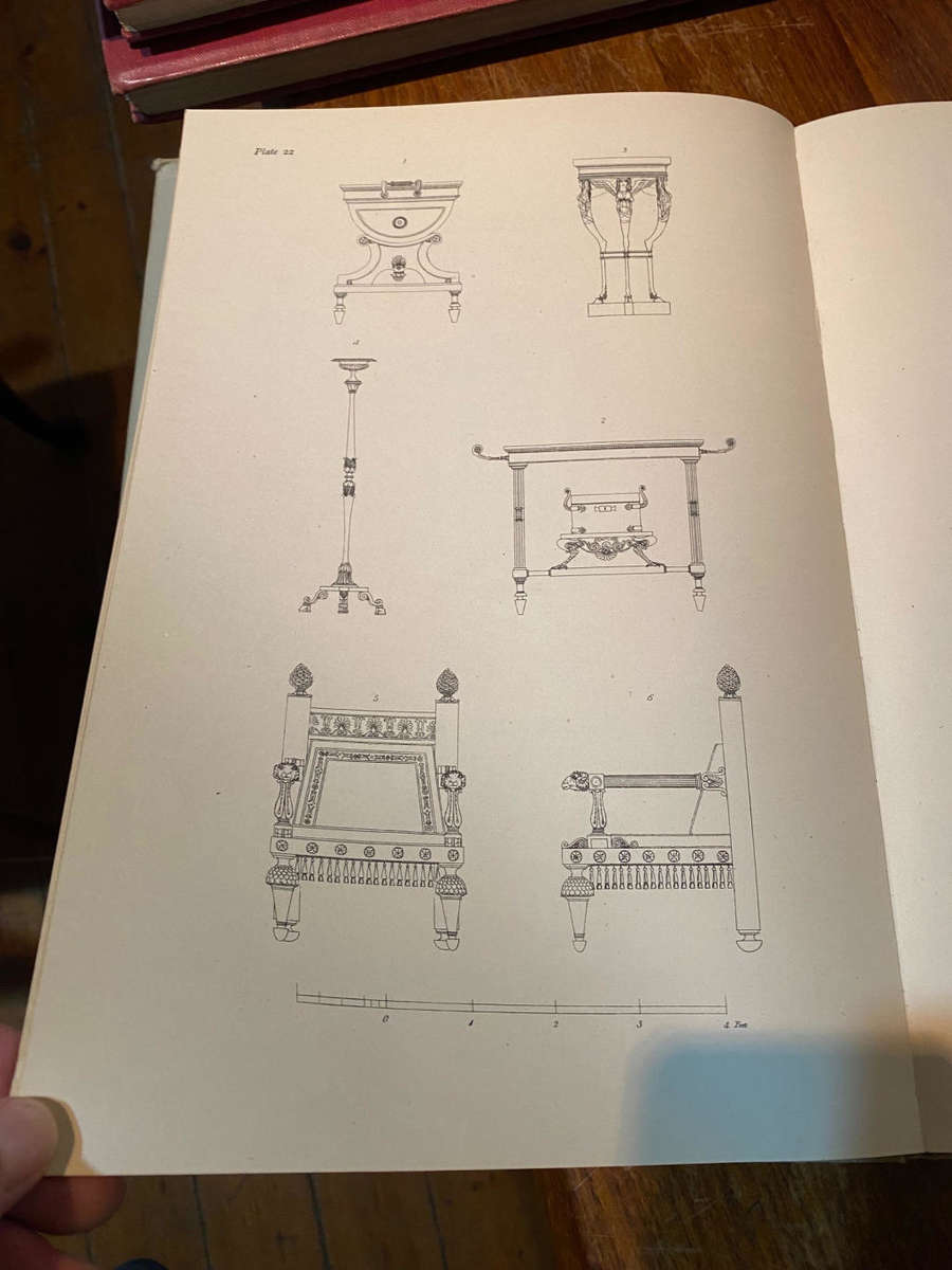 Household Furniture and Interior Decoration. Executed from the designs by Thomas Hope. HOPE, 1946
