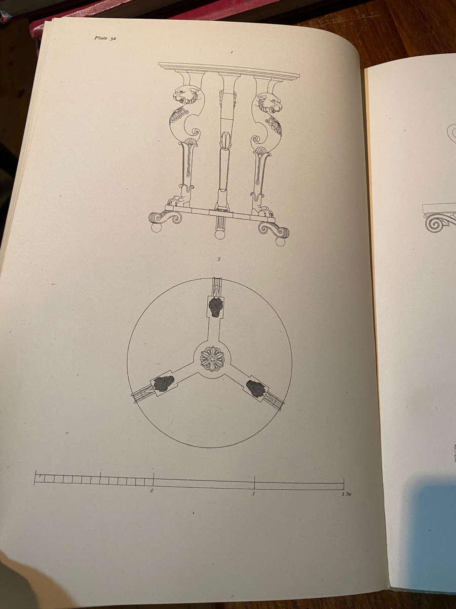 Household Furniture and Interior Decoration. Executed from the designs by Thomas Hope. HOPE, 1946