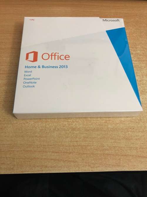 Sealed Microsoft Office Home and Business 2013