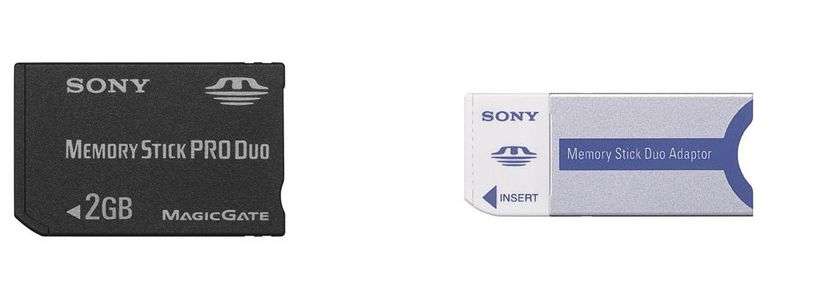 **SUPER ULTRA LOW PRICE SALE!!!** 2Gb Pro Duo Memory Card with Adapter