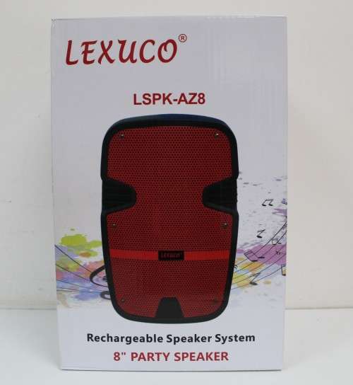 Bluetooth Speaker 8` with radio - Lexuco LSPK AZ8