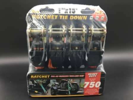 RATCHET TIE DOWN 4 PACK