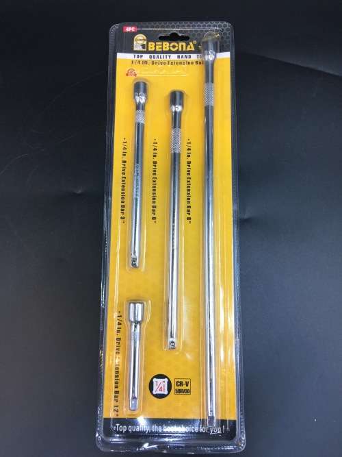 1/4``Drive Extension Bar Set 4pcs SA10806