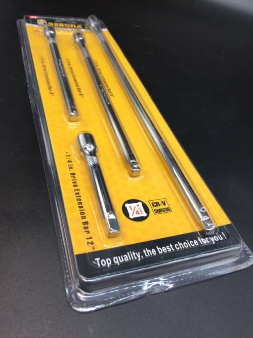 1/4``Drive Extension Bar Set 4pcs SA10806