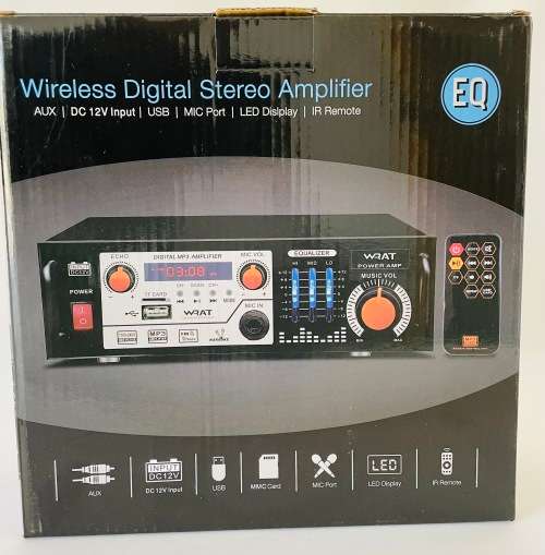Wireless Digital Stereo Amplifier
