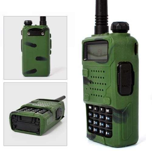 Walkie Talkie Protective Cover Rubber Soft Case For Baofeng UV-5R/A/B/C/D/E