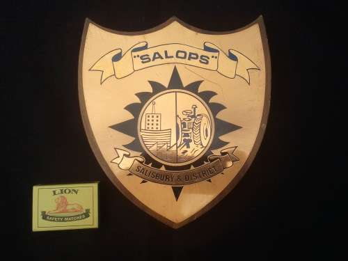 Rhodesian Salops plaque.