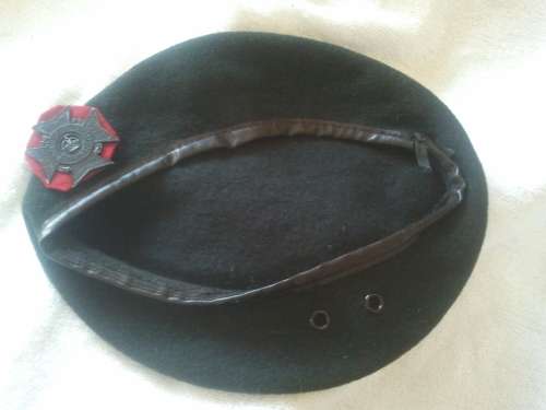 Rhodesian Army. Rhodesia Regiment beret. Small.
