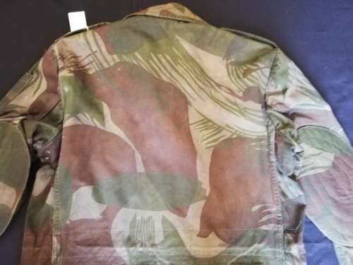Rhodesian Army camo bushjacket. BSAP, dyed. Local postage only.