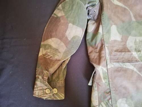 Rhodesian Army camo bushjacket. BSAP, dyed. Local postage only.