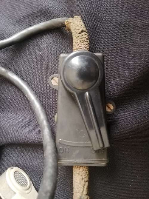 Radio head-set,Airlite 62, SAAF?