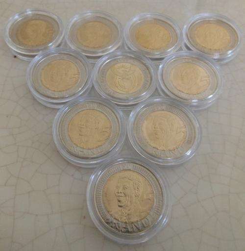 UNC 2008 Mandela 90th Birthday Coin - ***Encapsulated from Sealed Bag***