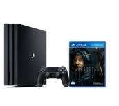 PS4 Pro 1TB + Death Stranding + 2 x PlayStation 4 Wireless Controllers + Dobe PS4 Cooling station