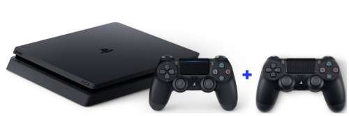 PS4 Slim 1TB + 13 Games + 2 wireless controllers