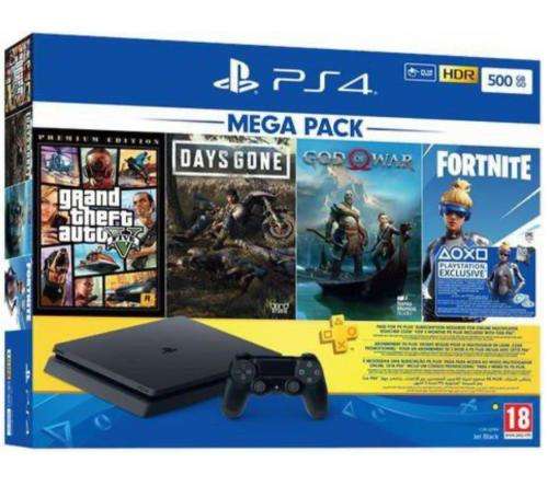 PS4 Slim Mega Bundle 500gb