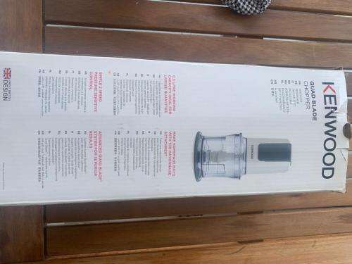 Kenwood Quad blade Chopper