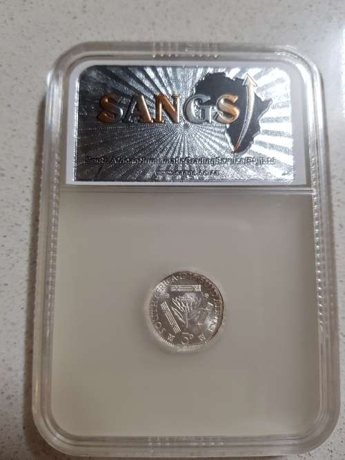 1946 S.AFRICA 3 PENCE MS 62