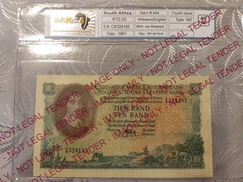 1961 R10 MH DE KOCK AU 50