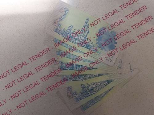 7 TIMES TWO RAND NOTES GPC DE KOCK EF