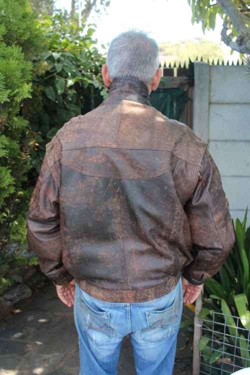 Leather Jacket XL by Skin Center