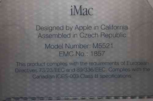 Apple iMac "Bondi blu" Computer BUYER COLLECT ONLY