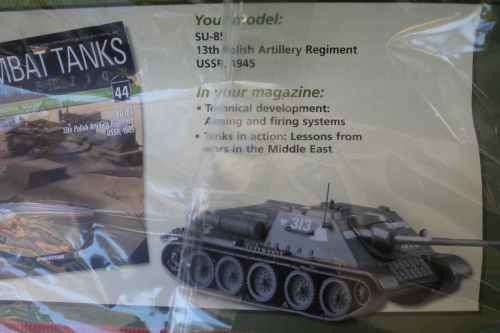 DeAGOSTINI - COMBAT TANKS COLLECTION Number 44 Tank and Magazine