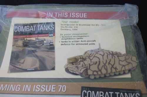 DeAGOSTINI - COMBAT TANKS COLLECTION Number 69 Tank and Magazine