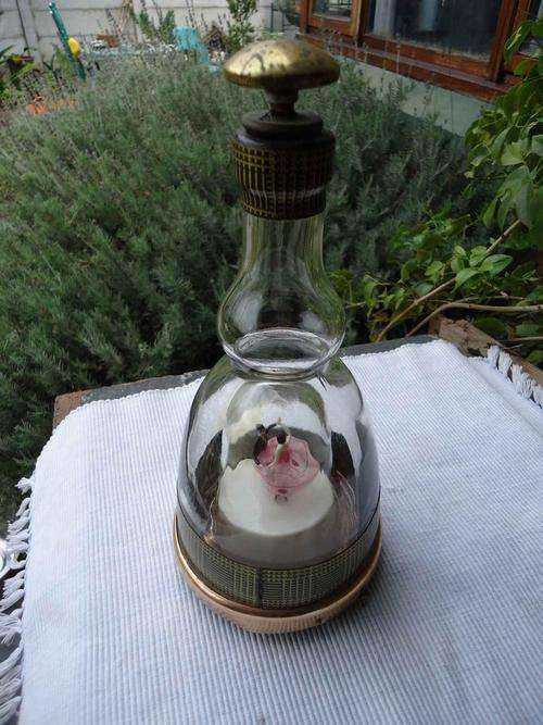 Vintage Musical Decanter Maiden's Prayer  BUYER COLLECT - OWN COURIER