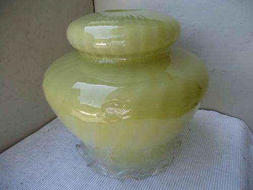 Vintage Glass Ceiling Shade- BUYER COLLECT