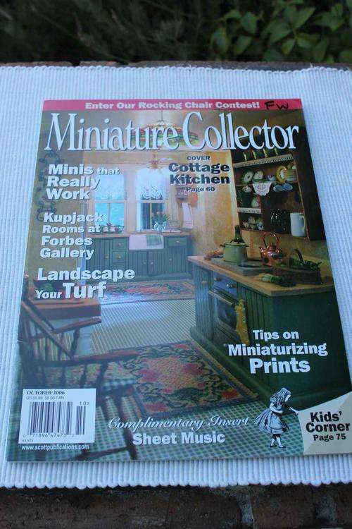 Doll House Miniature Magazine No.10