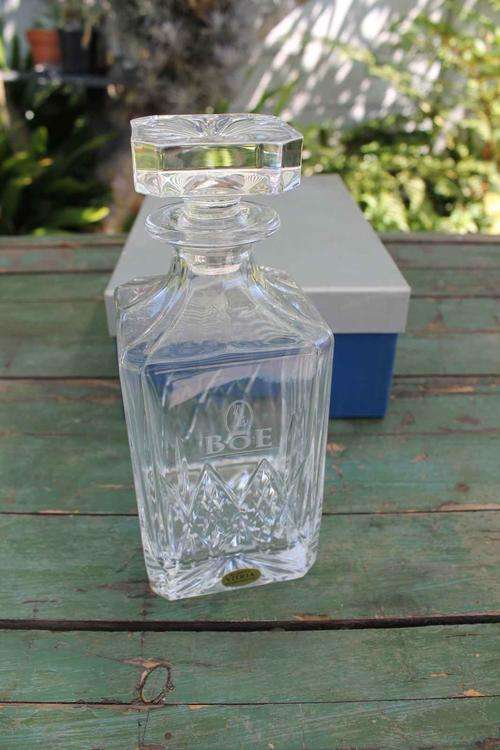 Decanter Handcut Lead Crystal BOE