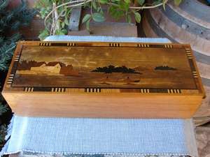Wooden Inlay Box
