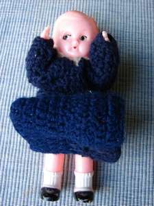 Vintage Reliable Hard Plastic Doll Made in Canada