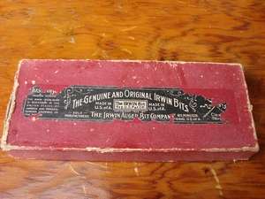 Vintage Genuine Irwin Bits