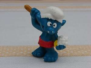 Smurf Peyo Back Scrub